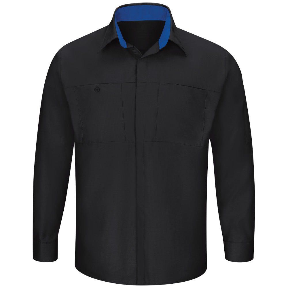 Red Kap Sy32 Camisa Manga Larga Mecánico Repelente Extras #mlpos_7 #mlitem_MLM2889112187 | Color: FC - Roja con Gris Oxford | Talla: 4XL #color_fc_-_roja_con_gris_oxford #sku_sy32fcrg3xl #sku_sy32fcrg4xl #sku_sy32fcrg5xl