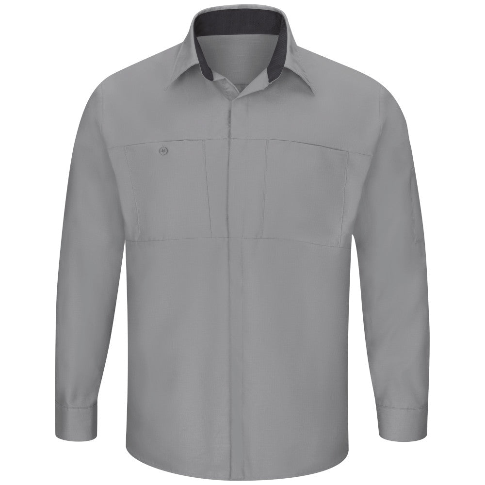 Red Kap Sy32 Camisa Manga Larga Mecánico Repelente Extras #mlpos_27 #mlitem_MLM2889125305 | Color: GC - Gris con gris Oxford | Talla: 5XL #color_gc_-_gris_con_gris_oxford #sku_sy32gcrg3xl #sku_sy32gcrg4xl #sku_sy32gcrg5xl