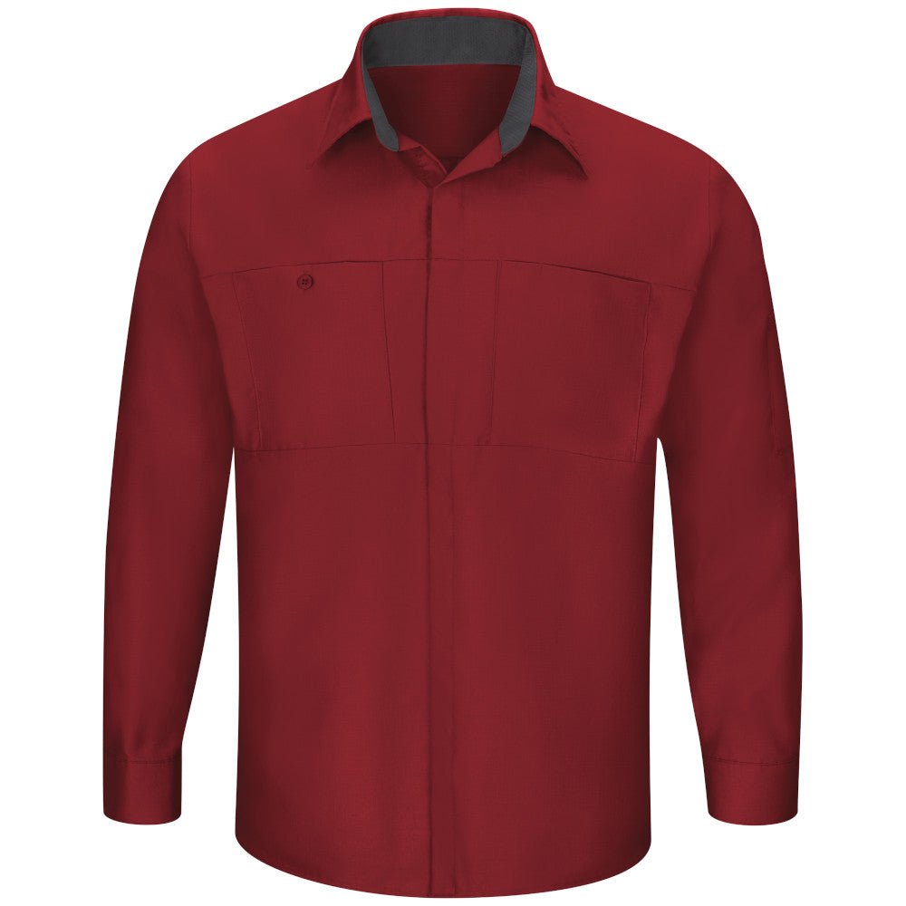 Red Kap Sy32 Camisa Manga Larga Mecánico Repelente Extras #mlpos_23 #mlitem_MLM2889125305 | Color: GC - Gris con gris Oxford | Talla: 5XL #color_gc_-_gris_con_gris_oxford #sku_sy32gcrg3xl #sku_sy32gcrg4xl #sku_sy32gcrg5xl