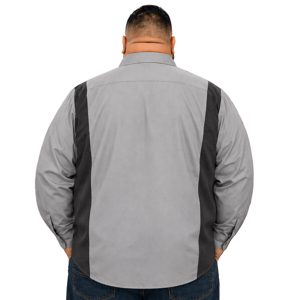Red Kap Sy32 Camisa Manga Larga Mecánico Repelente Extras #mlpos_26 #mlitem_MLM2889125305 | Color: GC - Gris con gris Oxford | Talla: 5XL #color_gc_-_gris_con_gris_oxford #sku_sy32gcrg3xl #sku_sy32gcrg4xl #sku_sy32gcrg5xl