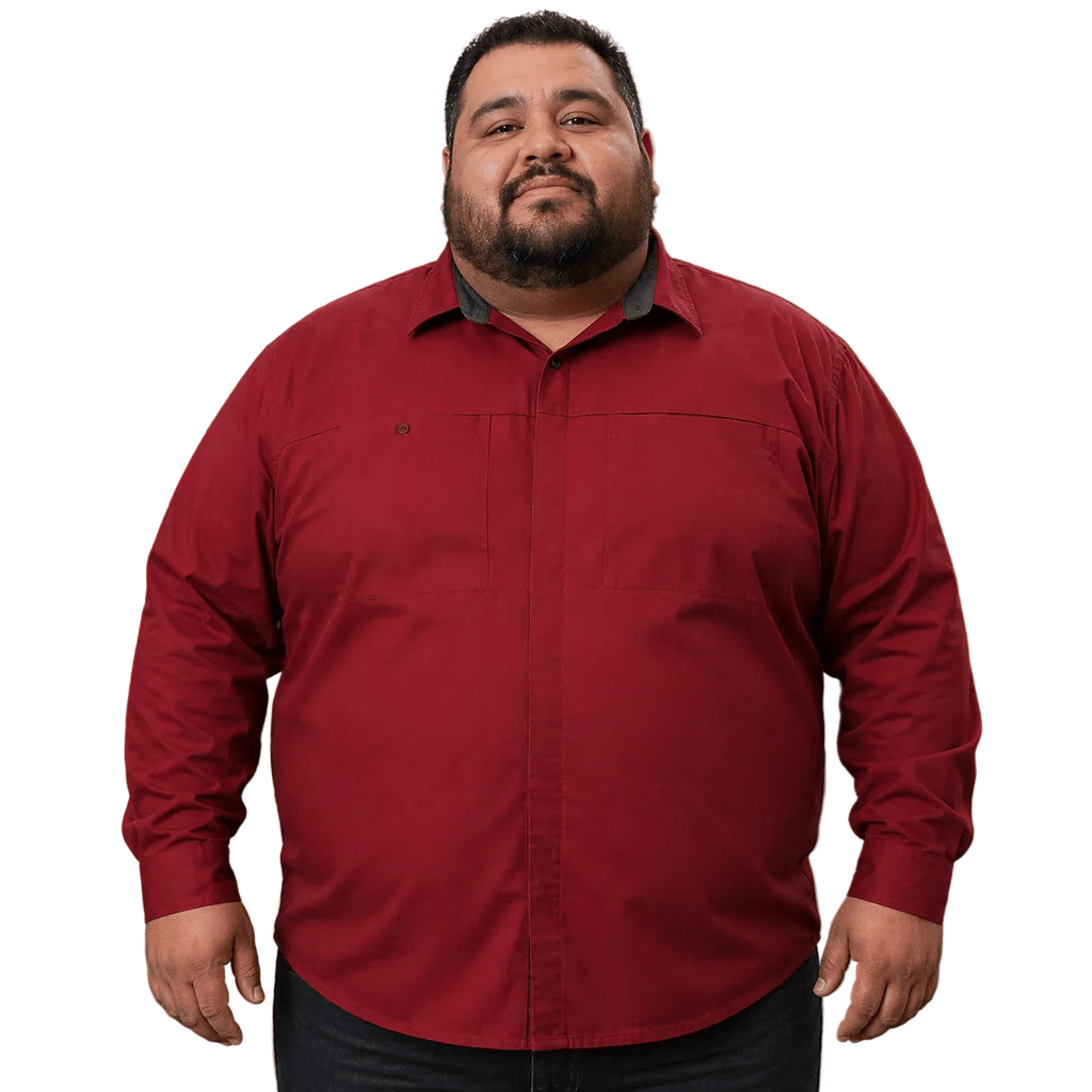 Red Kap Sy32 Camisa Manga Larga Mecánico Repelente Extras #mlpos_21 #mlitem_MLM2889125305 | Color: GC - Gris con gris Oxford | Talla: 5XL #color_gc_-_gris_con_gris_oxford #sku_sy32gcrg3xl #sku_sy32gcrg4xl #sku_sy32gcrg5xl