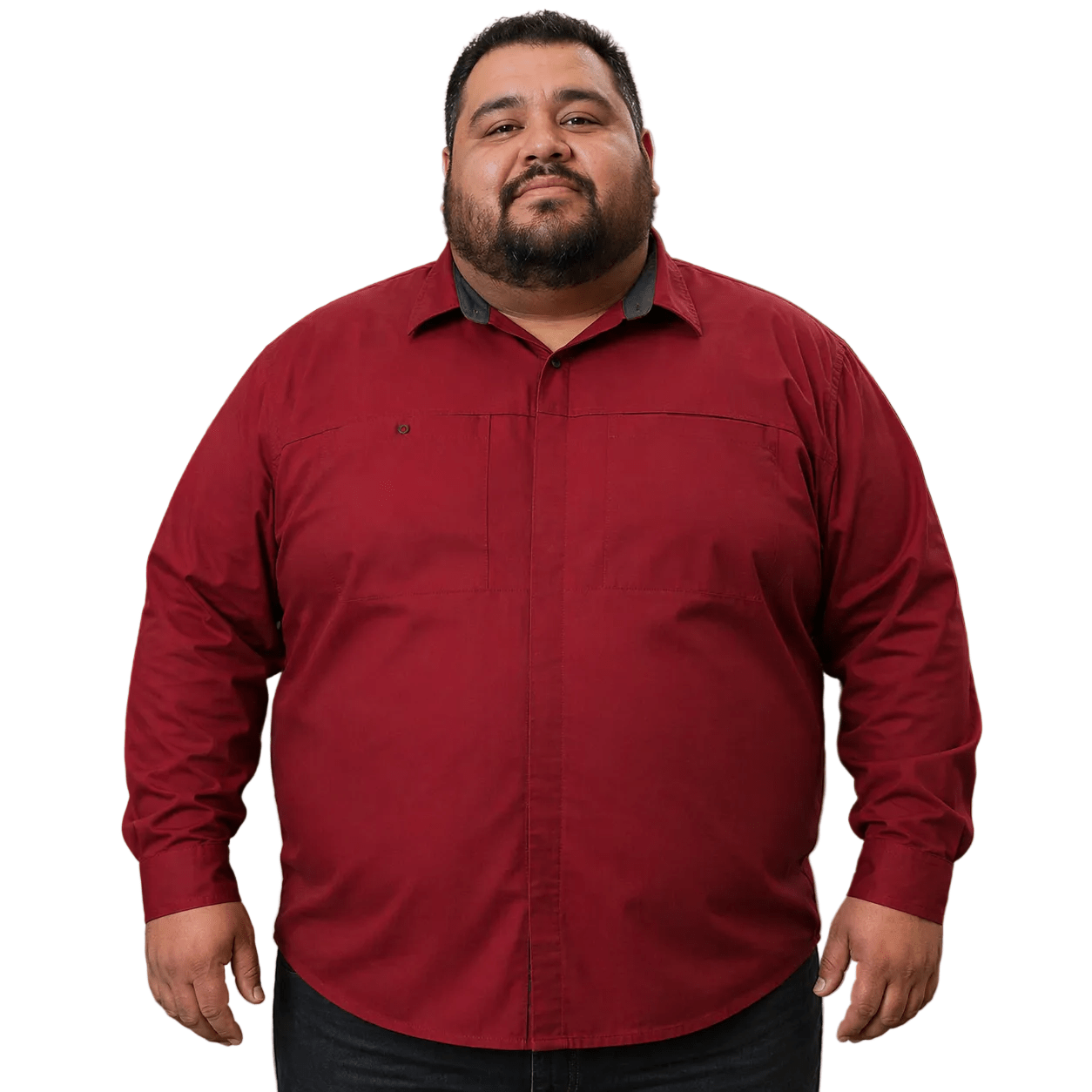 Red Kap Sy32 Camisa Manga Larga Repelente Aceite Talla Extra - Garufa Jeans