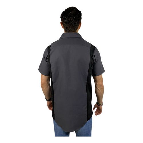 Red Kap Sy42 Camisa Manga Corta Mecánico Repelente Aceite - Garufa Jeans