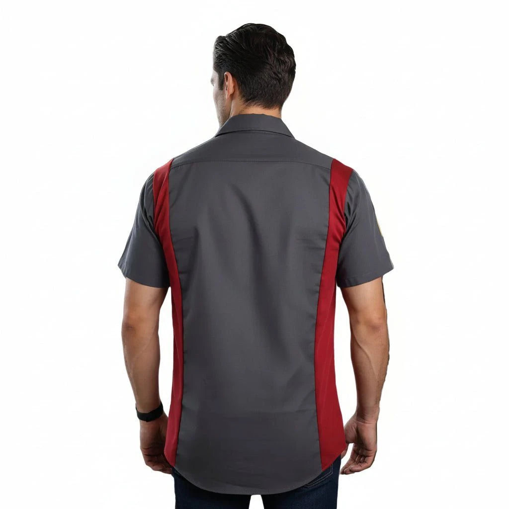 Red Kap Sy42 Camisa Manga Corta Mecánico Repelente Aceite - Garufa Jeans