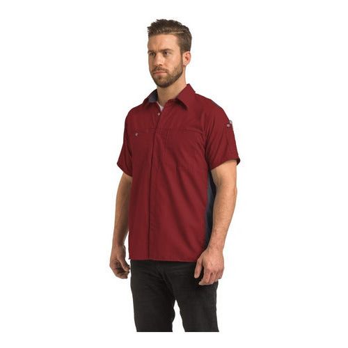 Red Kap Sy42 Camisa Manga Corta Mecánico Repelente Aceite - Garufa Jeans