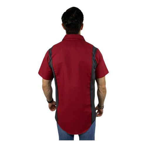 Red Kap Sy42 Camisa Manga Corta Mecánico Repelente Aceite - Garufa Jeans
