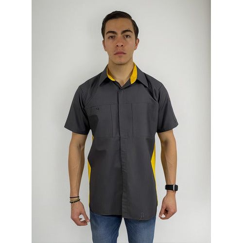 Red Kap Sy42 Camisa Manga Corta Mecánico Repelente Aceite - Garufa Jeans