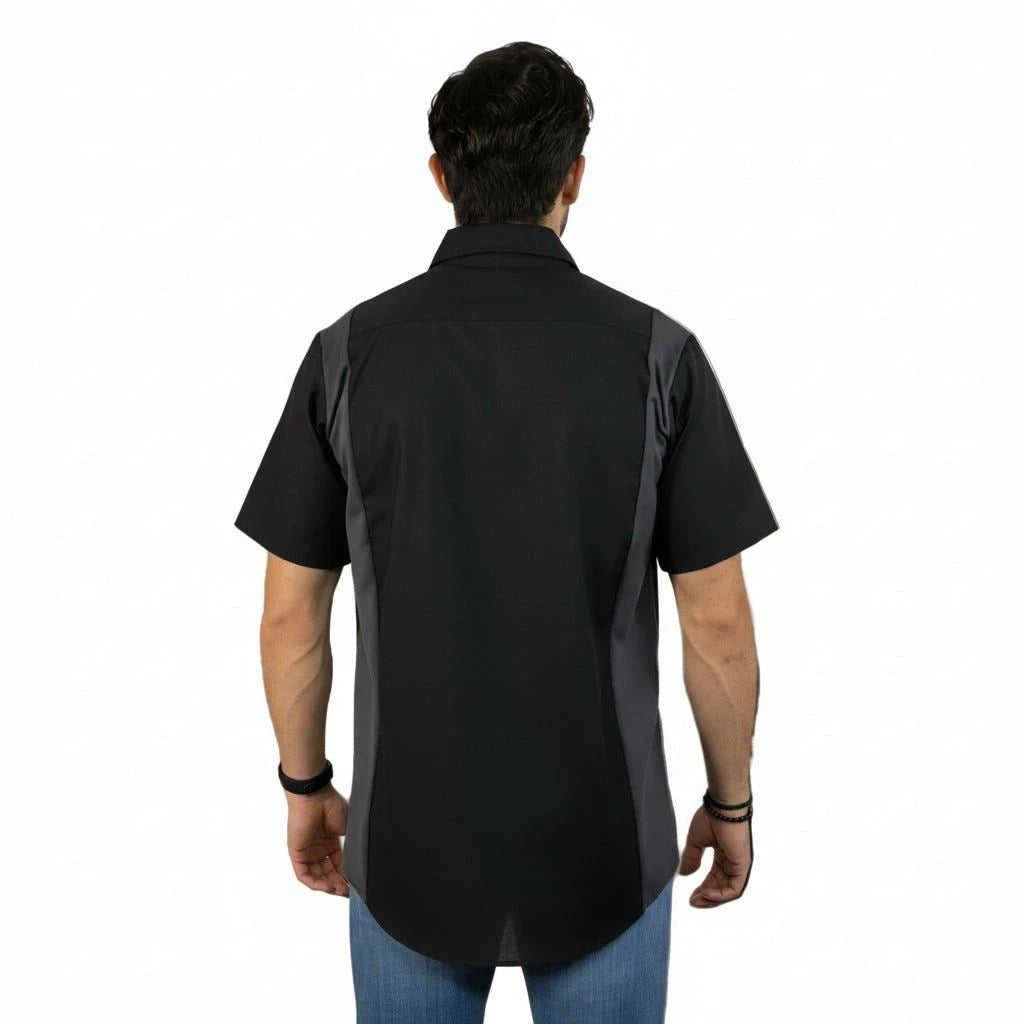 Red Kap Sy42 Camisa Manga Corta Mecánico Repelente Aceite - Garufa Jeans