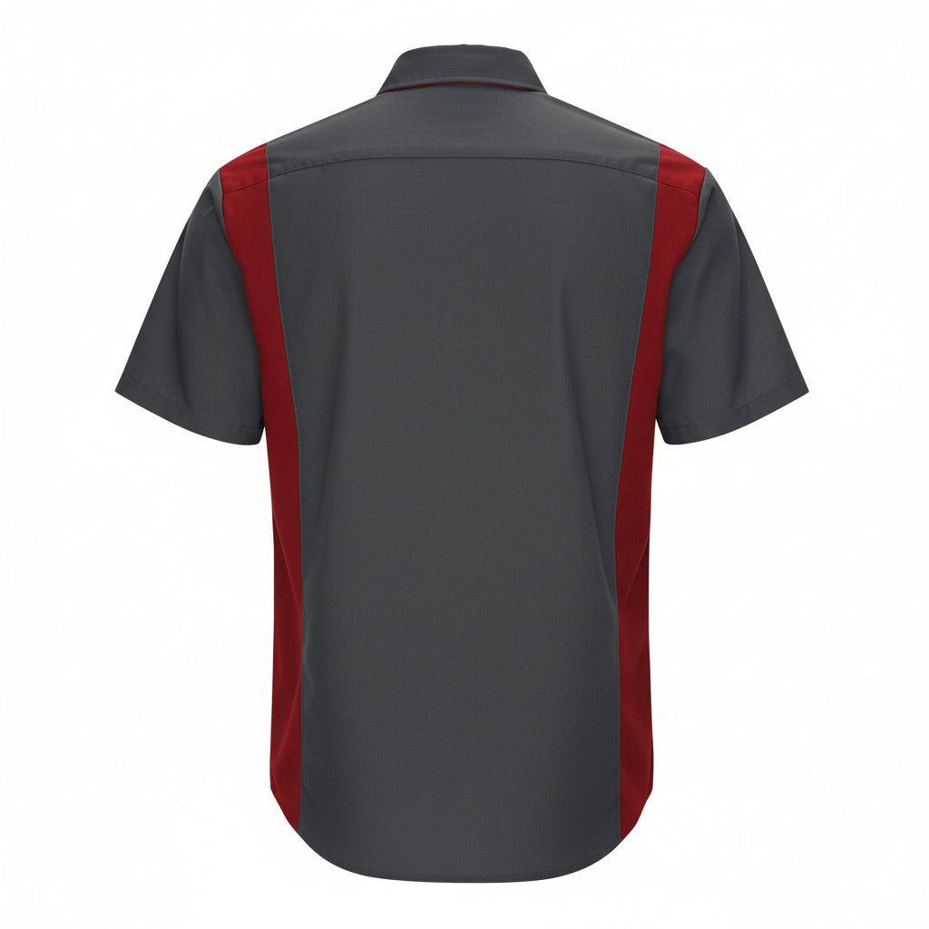 Red Kap Sy42 Camisa Manga Corta Mecánico Repelente Aceite - Garufa Jeans