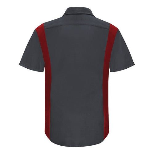 Red Kap Sy42 Camisa Manga Corta Mecánico Repelente Aceite - Garufa Jeans