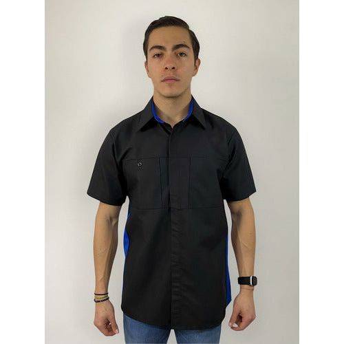 Red Kap Sy42 Camisa Manga Corta Mecánico Repelente Aceite - Garufa Jeans