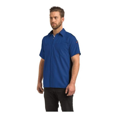 Red Kap Sy42 Camisa Manga Corta Mecánico Repelente Aceite - Garufa Jeans