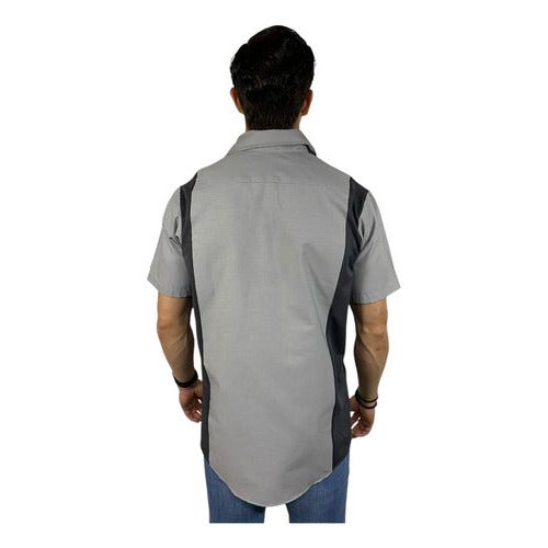 Red Kap Sy42 Camisa Manga Corta Mecánico Repelente Aceite - Garufa Jeans