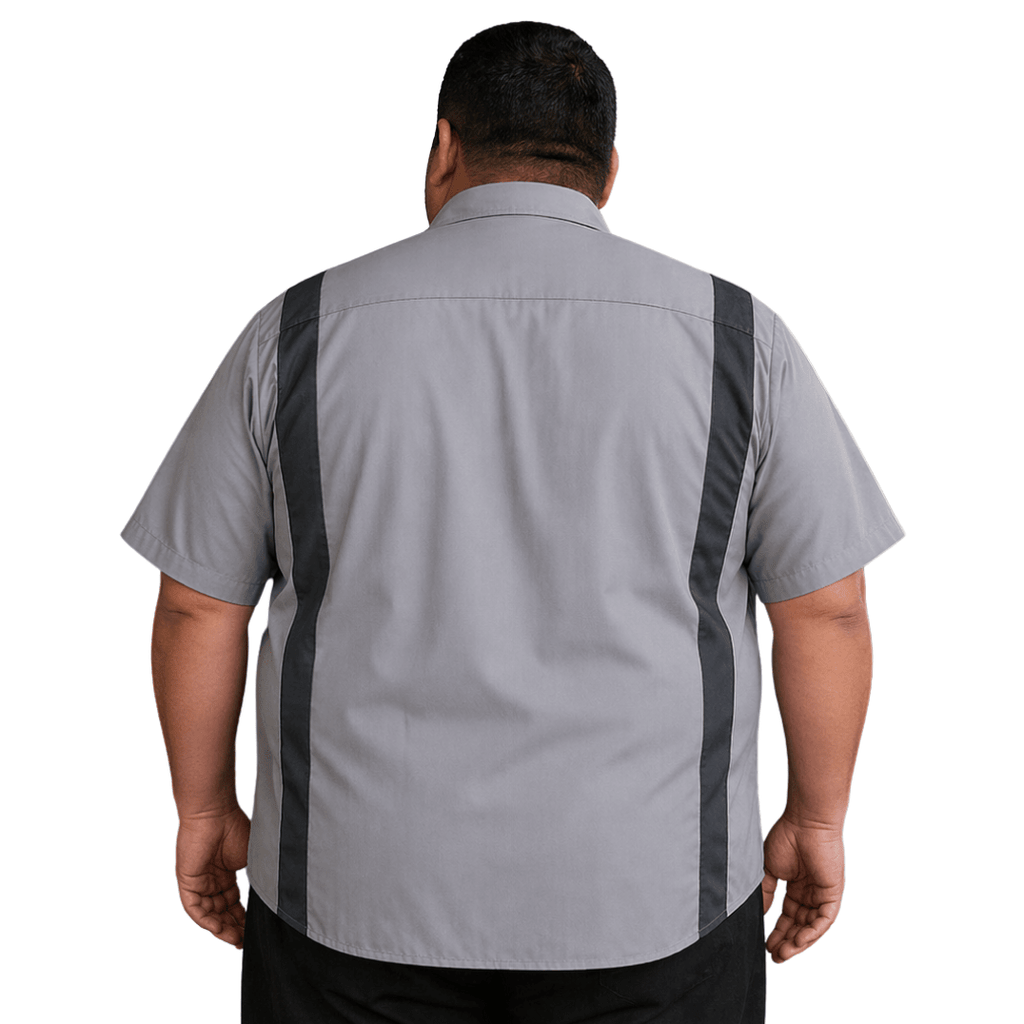 Red Kap Sy42 Camisa Manga Corta Repelente Aceite Talla Extra - Garufa Jeans