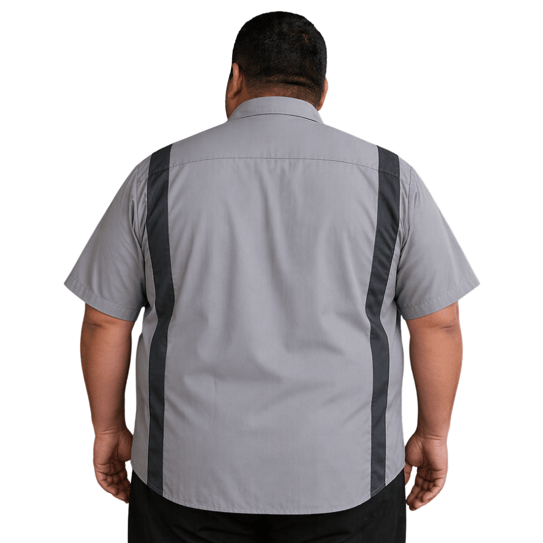 Red Kap Sy42 Camisa Manga Corta Repelente Aceite Talla Extra - Garufa Jeans