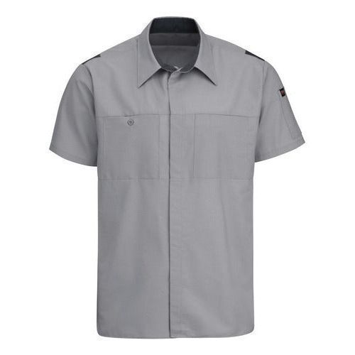 Red Kap Sy42 Camisa Manga Corta Repelente Aceite Talla Extra - Garufa Jeans