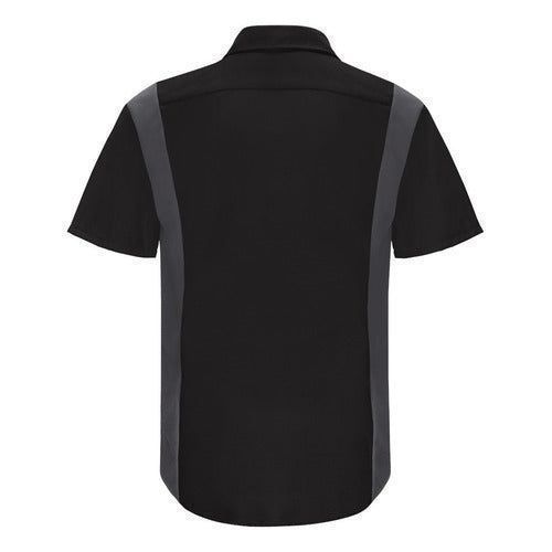 Red Kap Sy42 Camisa Manga Corta Repelente Aceite Talla Extra - Garufa Jeans