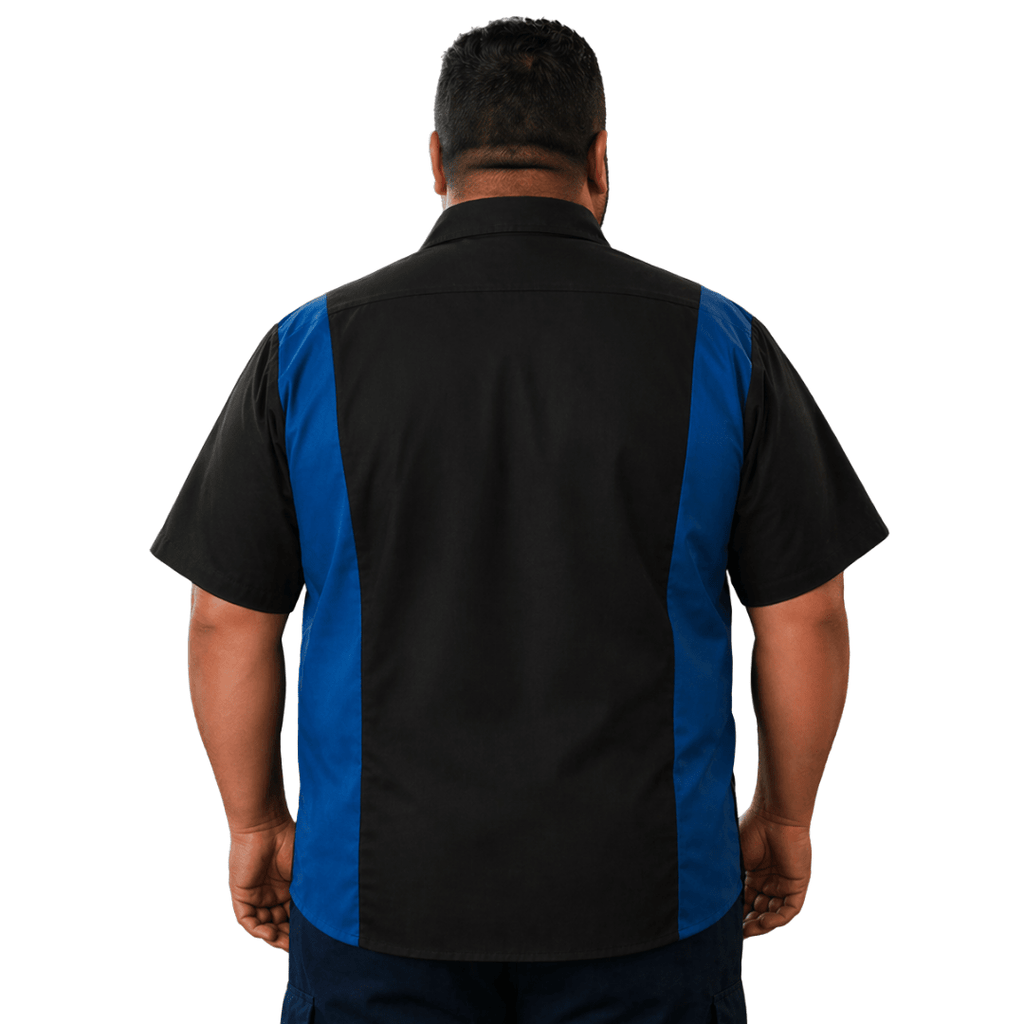 Red Kap Sy42 Camisa Manga Corta Repelente Aceite Talla Extra - Garufa Jeans