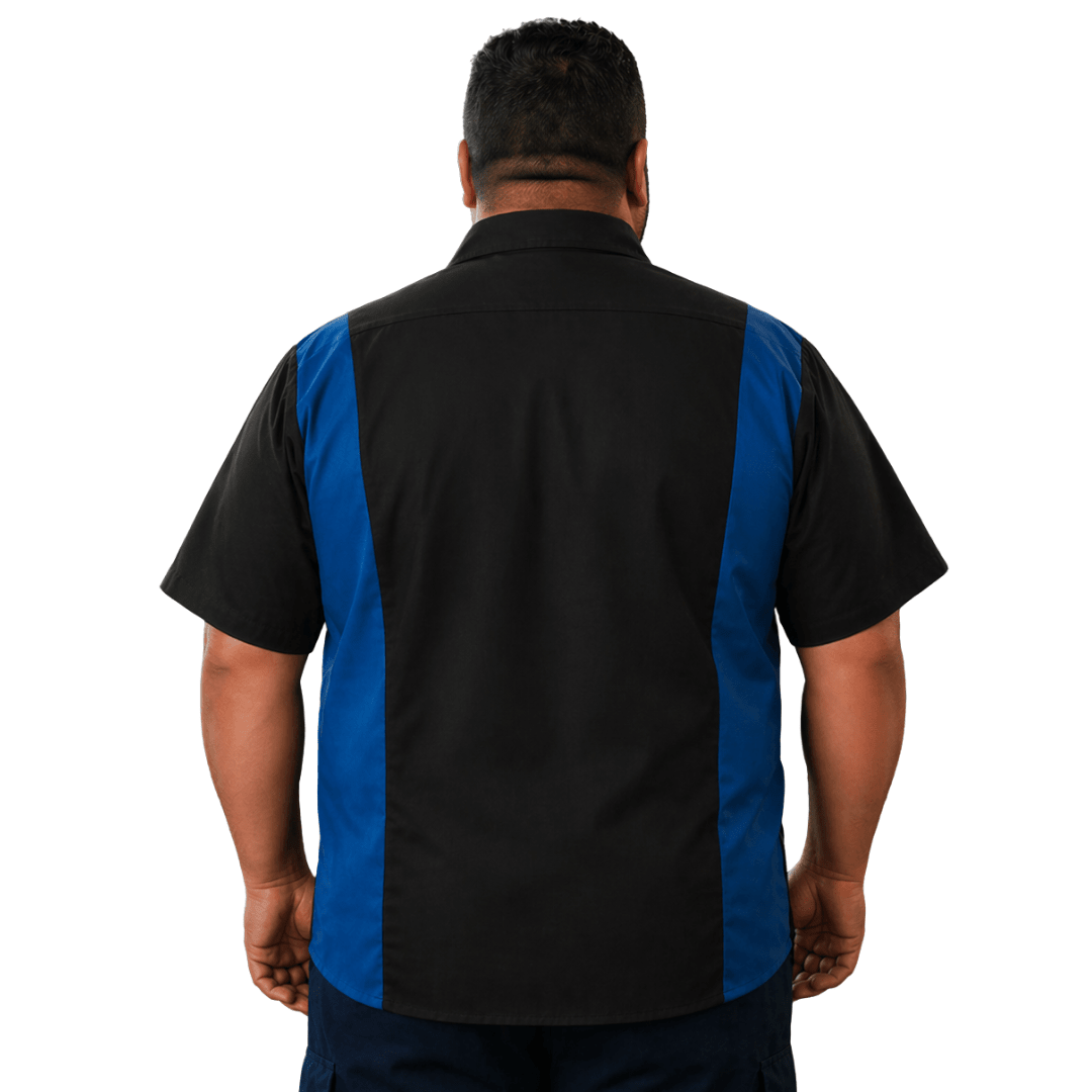 Red Kap Sy42 Camisa Manga Corta Repelente Aceite Talla Extra - Garufa Jeans