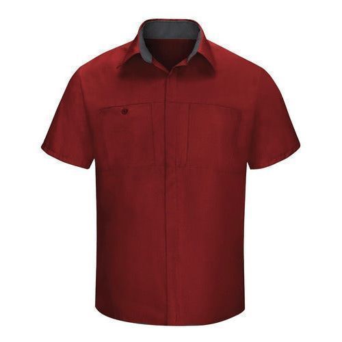 Red Kap Sy42 Camisa Manga Corta Repelente Aceite Talla Extra - Garufa Jeans