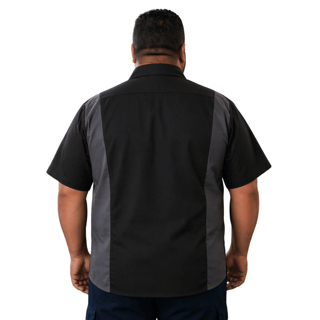 Red Kap Sy42 Camisa Manga Corta Repelente Aceite Talla Extra - Garufa Jeans