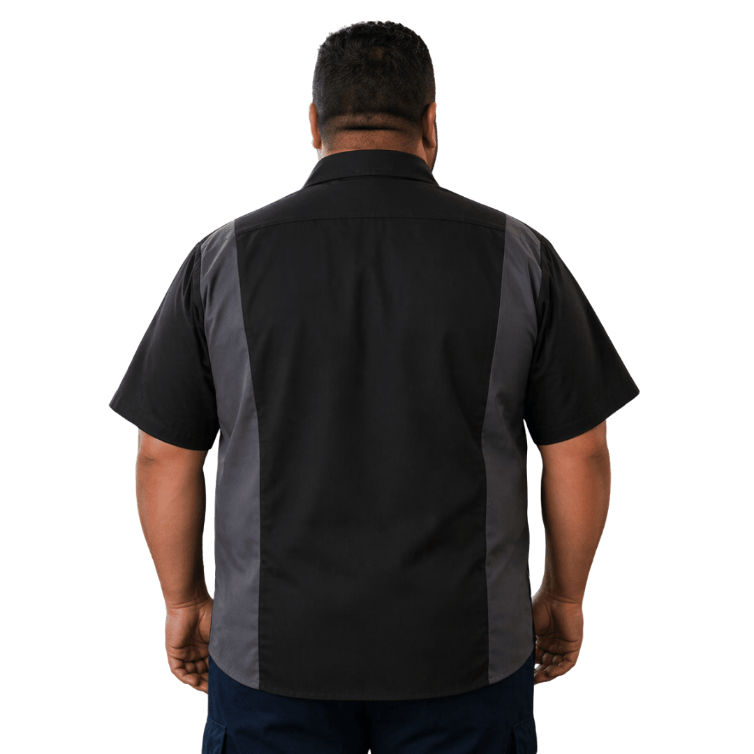 Red Kap Sy42 Camisa Manga Corta Repelente Aceite Talla Extra - Garufa Jeans