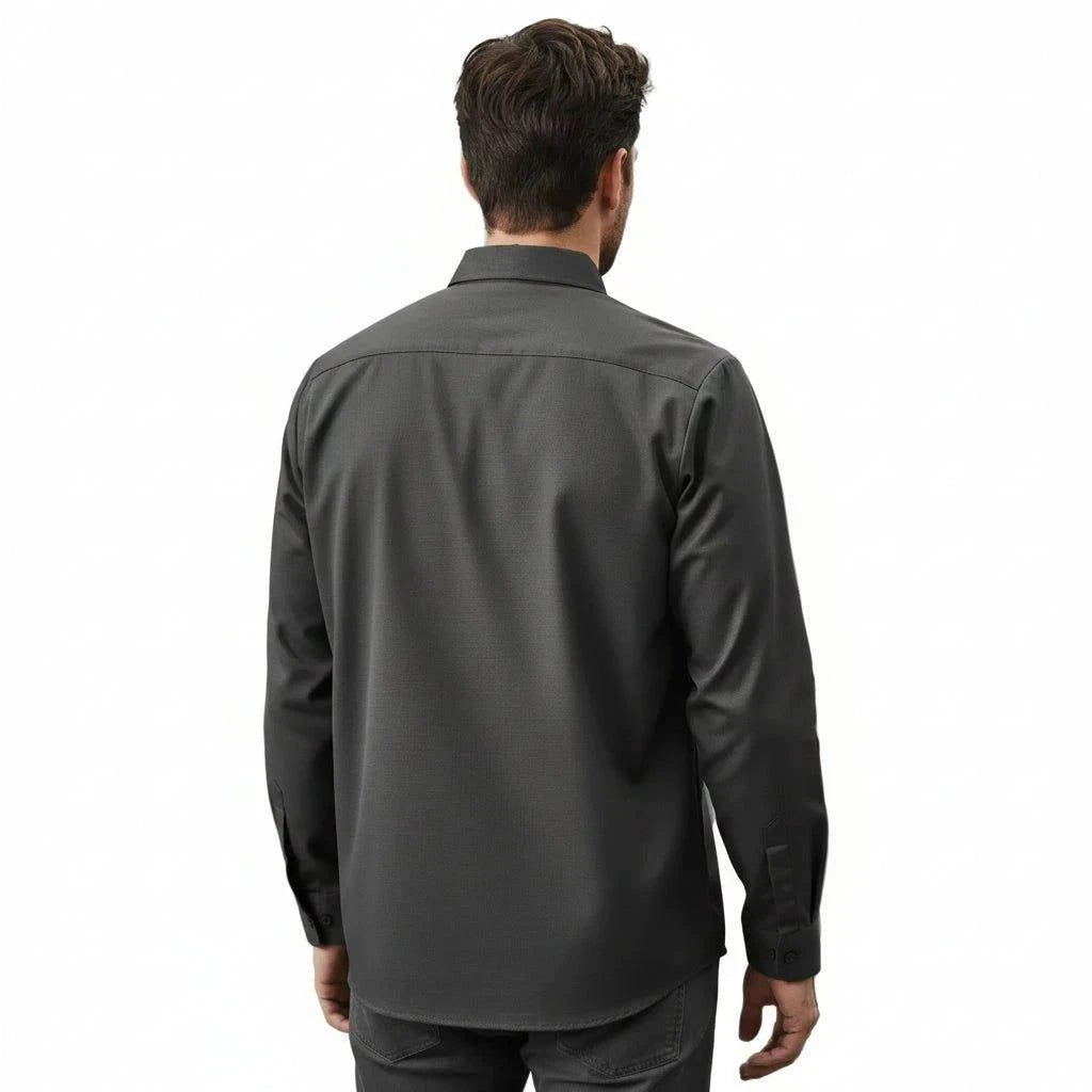 Red Kap Sy50 Camisa Trabajo Manga Larga Ripstop Resistente - Garufa Jeans