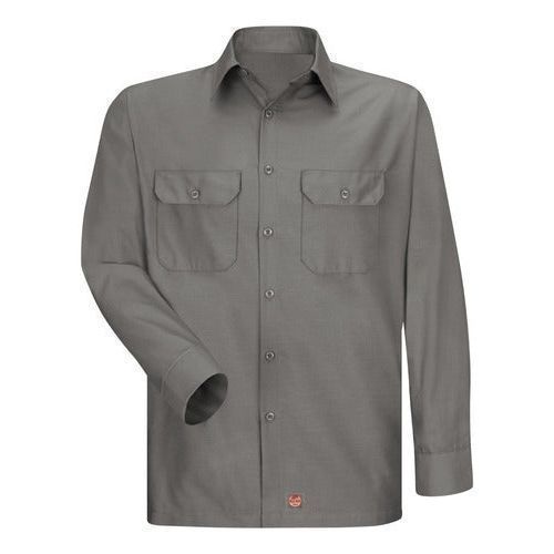 Red Kap Sy50 Camisa Trabajo Manga Larga Ripstop Resistente - Garufa Jeans