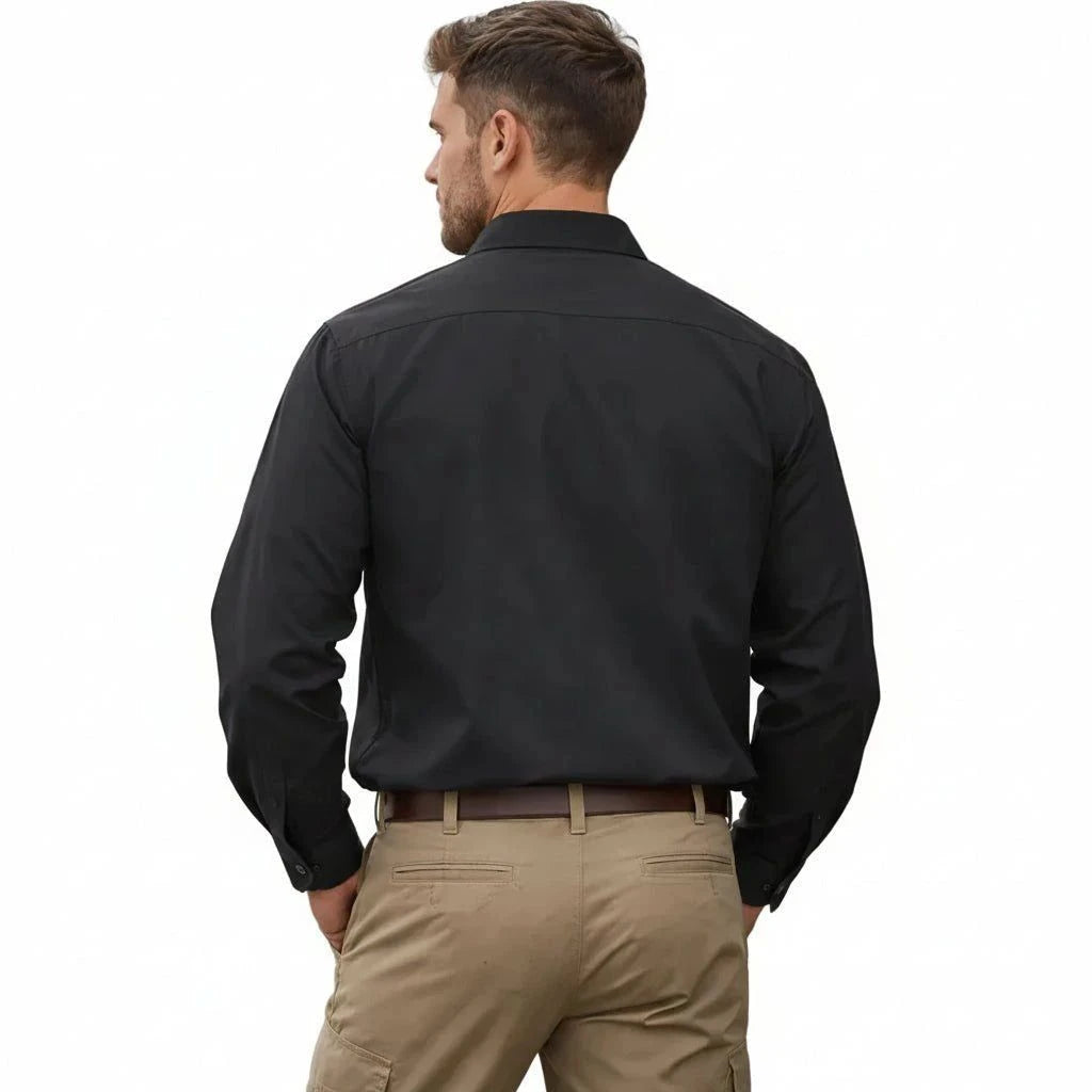 Red Kap Sy50 Camisa Trabajo Manga Larga Ripstop Resistente - Garufa Jeans