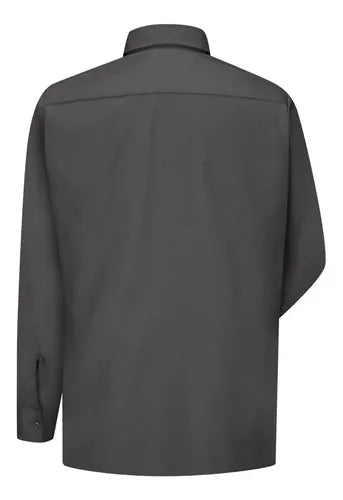 Red Kap Sy50 Camisa Trabajo Manga Larga Ripstop Talla Extras - Garufa Jeans