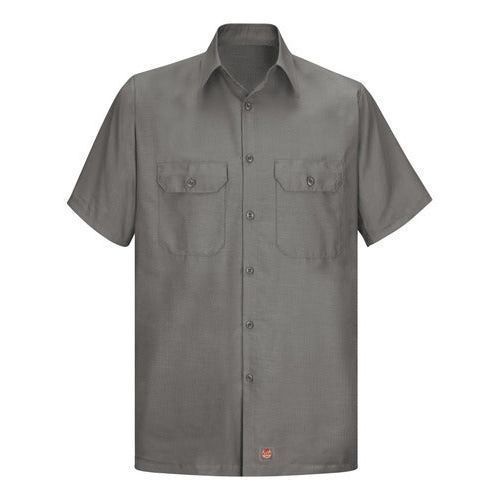 Red Kap Sy60 Camisa Trabajo Manga Corta Ripstop Resistente - Garufa Jeans