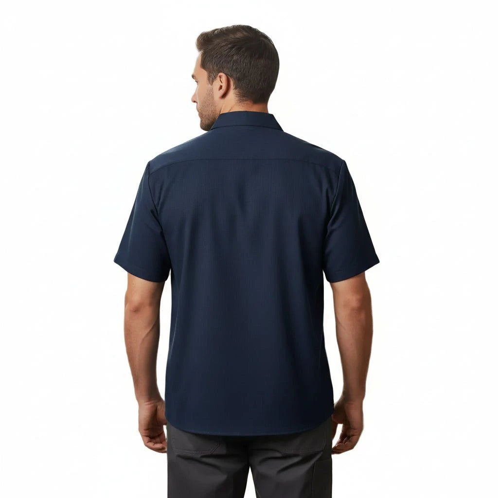 Red Kap Sy60 Camisa Trabajo Manga Corta Ripstop Resistente - Garufa Jeans
