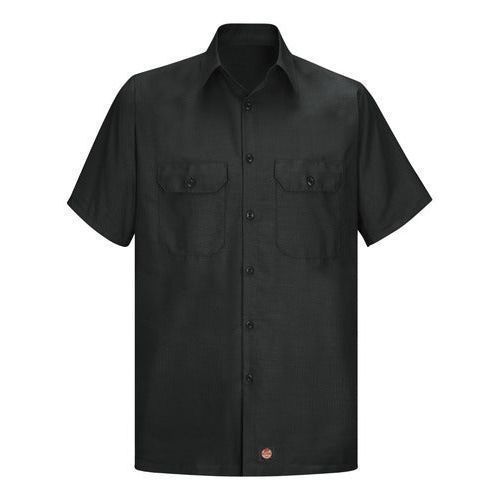 Red Kap Sy60 Camisa Trabajo Manga Corta Ripstop Resistente - Garufa Jeans