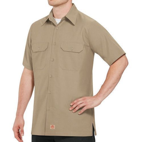 Red Kap Sy60 Camisa Trabajo Manga Corta Ripstop Resistente - Garufa Jeans