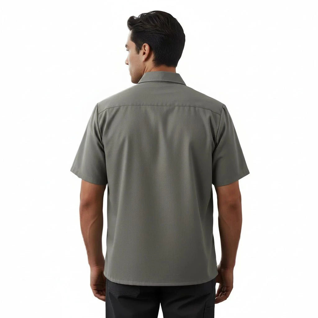 Red Kap Sy60 Camisa Trabajo Manga Corta Ripstop Resistente - Garufa Jeans