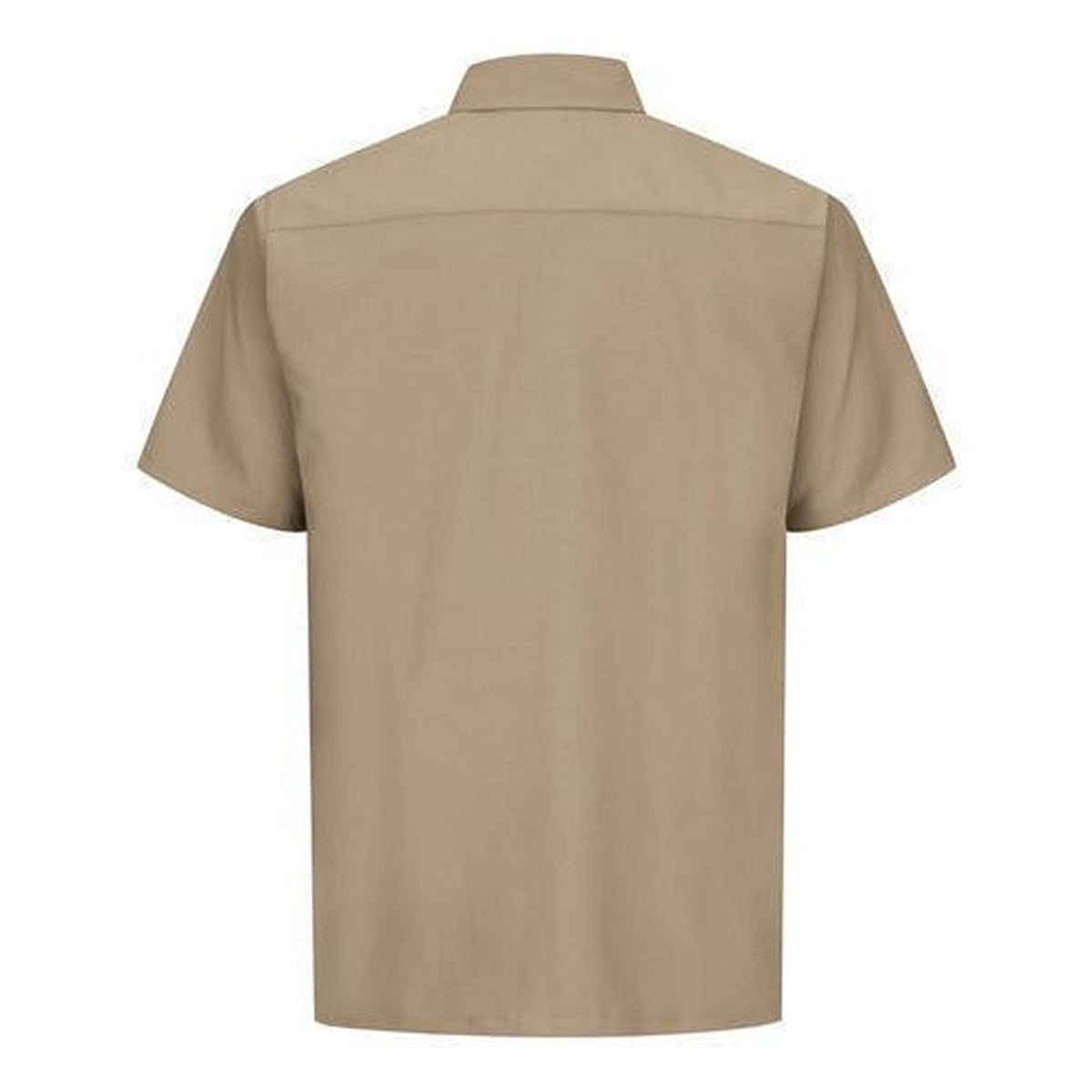 Camisa de trabajo Red Kap SY60 para hombre color Khaki, prenda sola vista posterior | color:khaki