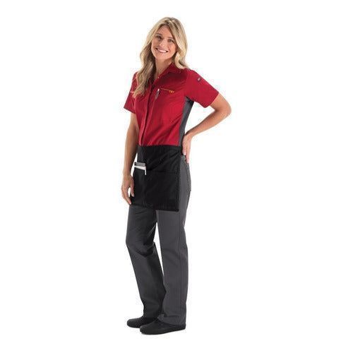Red Kap Tt46 Mandil Corto Negro Cocina Chef Mesero - Garufa Jeans