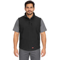 Chaleco softshell Red Kap VP62 para hombre negro, vista frontal | color:negro