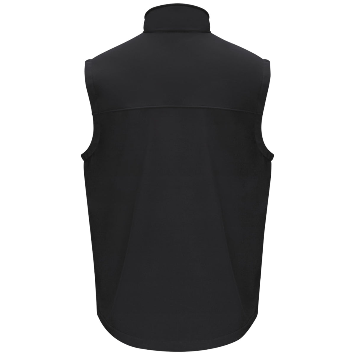 Chaleco softshell Red Kap VP62 para hombre negro, producto de espalda | color:negro