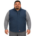 Chaleco softshell Red Kap VP62 para hombre talla extra azul marino, vista frontal | color:azul-marino