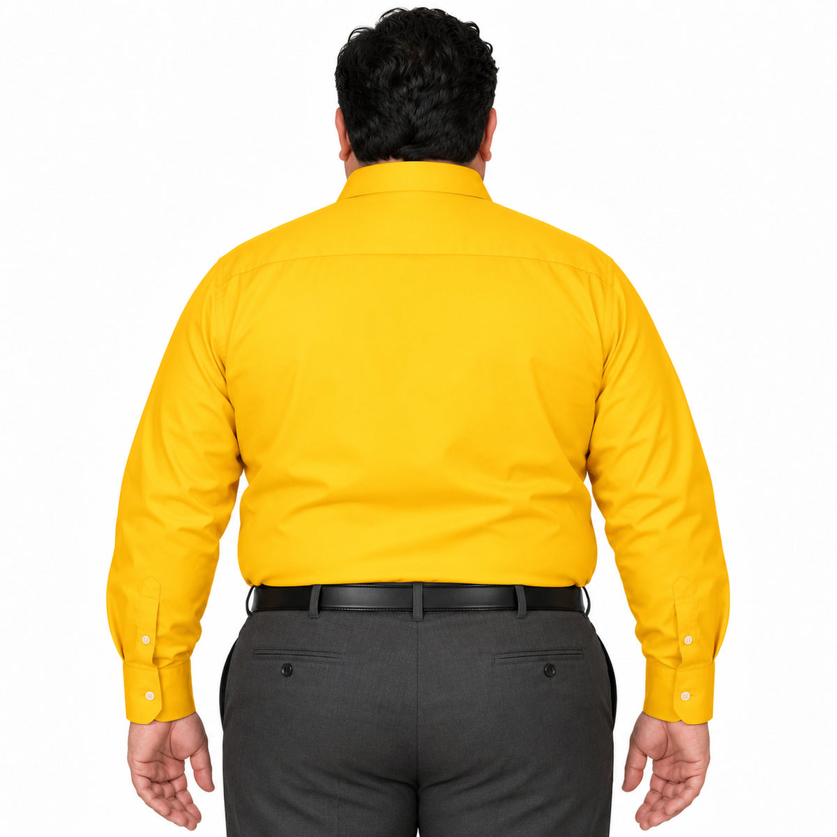 Camisa de vestir Rodolfo Valentini para hombre mango, espalda fajada | color:mango-rodolfo