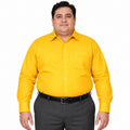 Camisa de vestir Rodolfo Valentini para hombre mango, frontal fajada sin corbata | color:mango-rodolfo