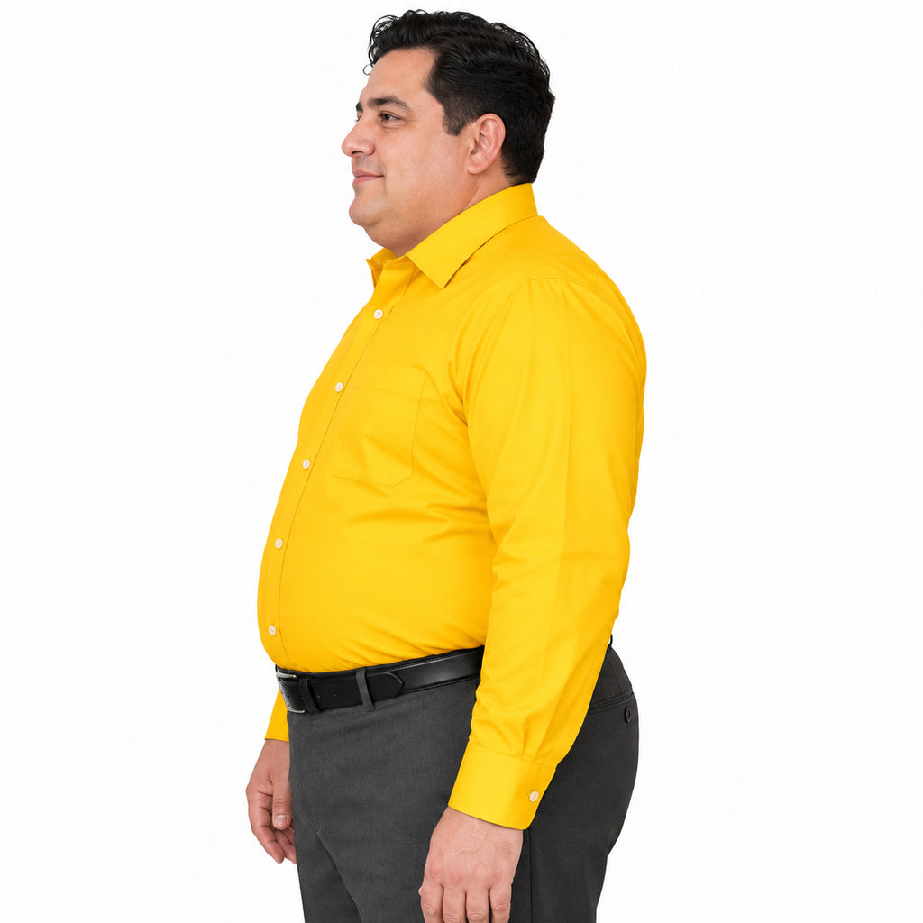 Camisa de vestir Rodolfo Valentini para hombre mango, perfil izquierdo fajada
