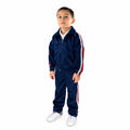 Conjunto de pants escolar Sportock bicolor infantil azul marino, vista frontal | color:azul-marino
