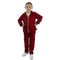 Conjunto de pants escolar Sportock infantil Rojo, vista frontal con modelo | color:rojo