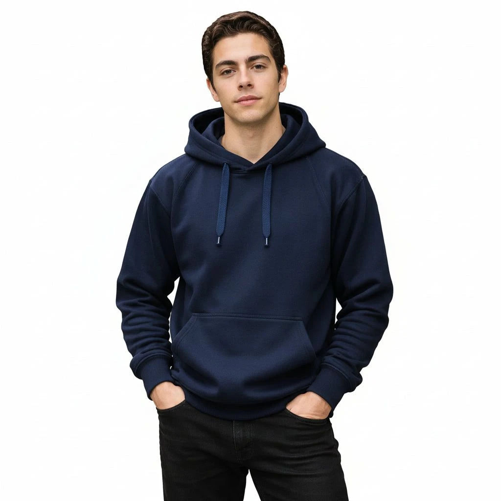 Sudadera Brans Cerrada Con Capucha Peso Completo Amplia - Garufa Jeans