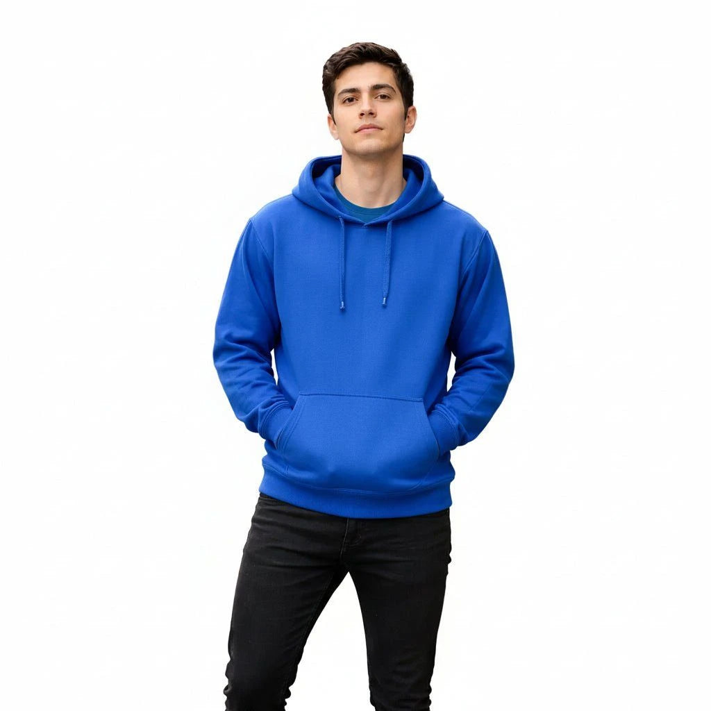Sudadera Brans Cerrada Con Capucha Peso Completo Amplia - Garufa Jeans