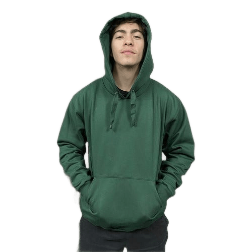 Sudadera Brans Cerrada Con Capucha Peso Completo Amplia - Garufa Jeans