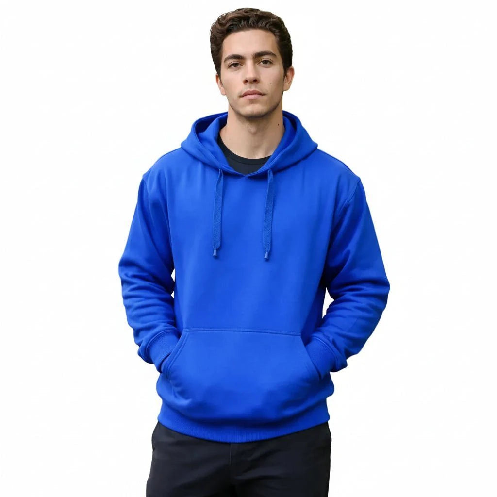 Sudadera Brans Cerrada Con Capucha Peso Completo Amplia - Garufa Jeans