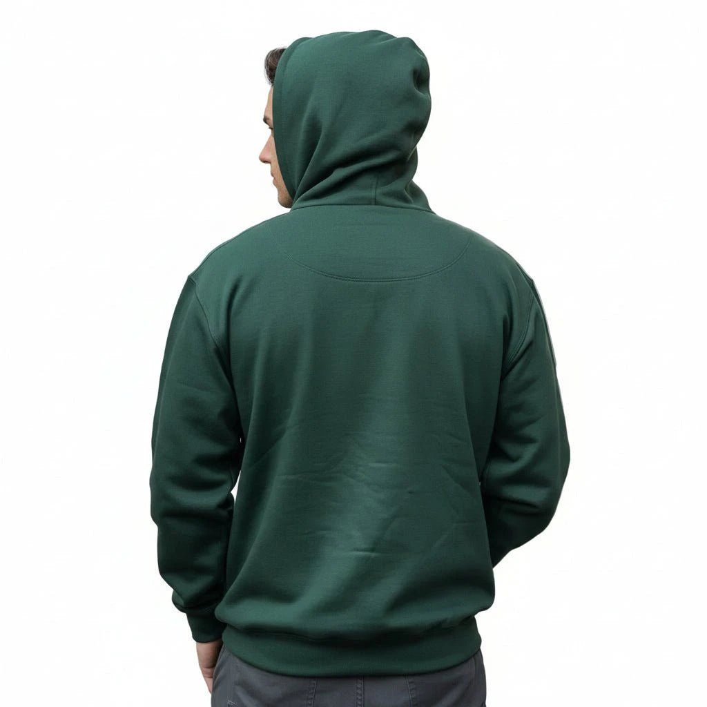 Sudadera Brans Cerrada Con Capucha Peso Completo Amplia - Garufa Jeans